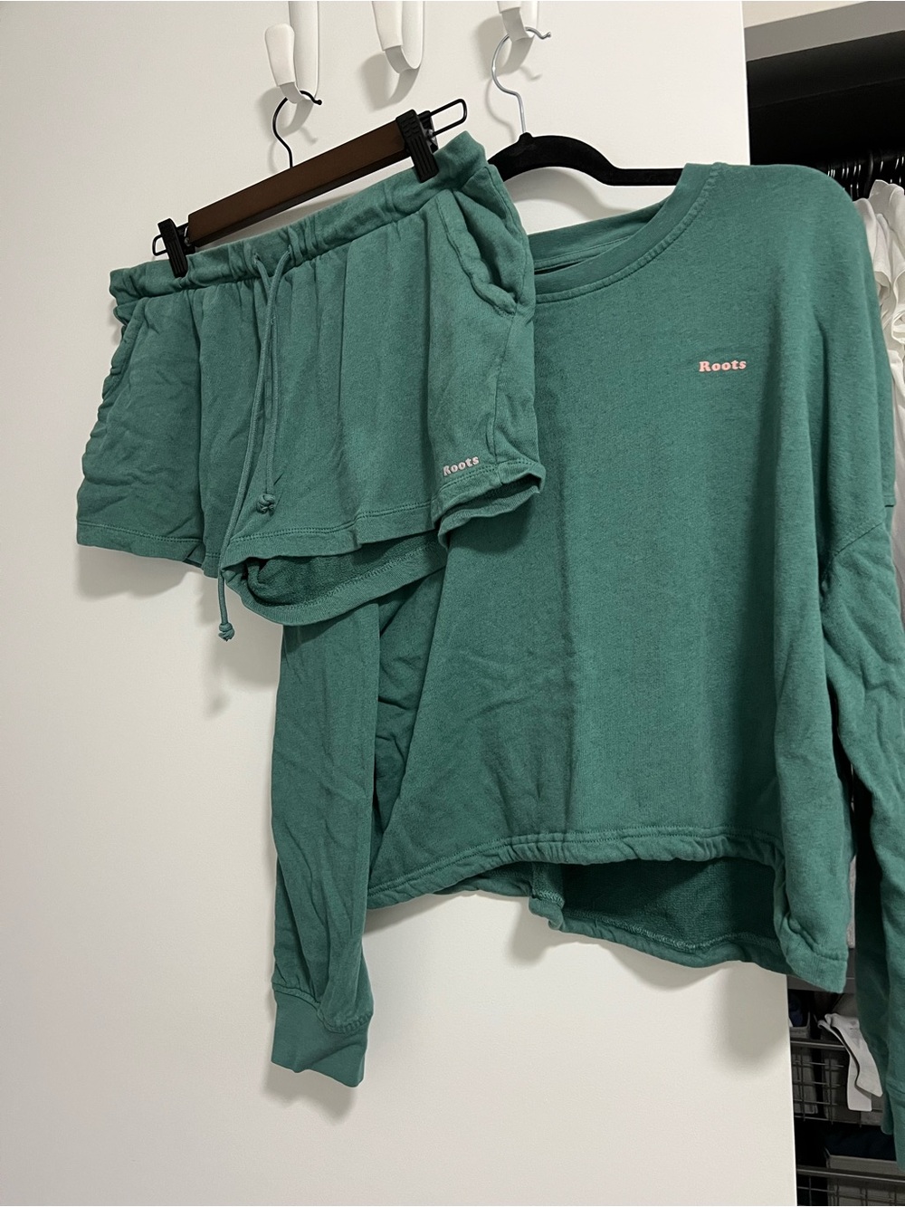 ROOTS Shorts Set COTTON